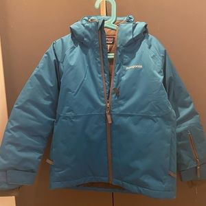 Patagonia Boys' Snowshot Jacket Color: Crater Blue